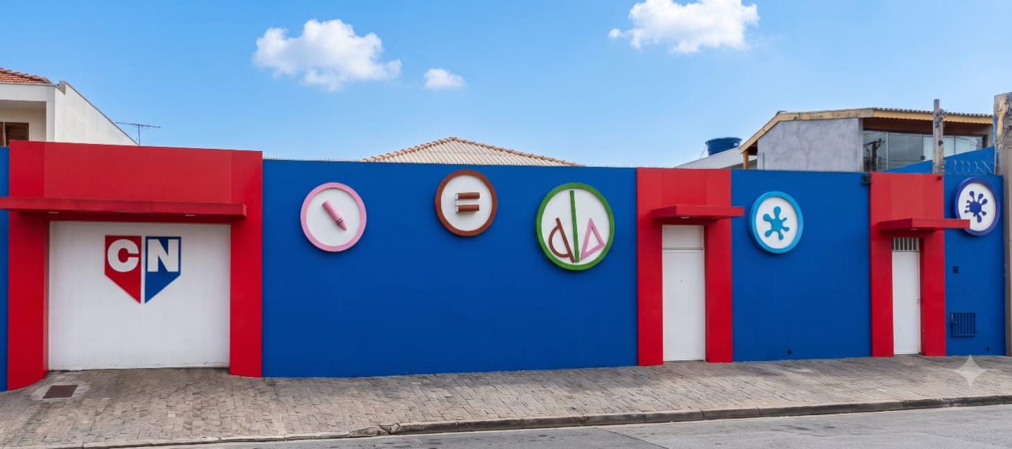 Entrada da unidade de Educação Infantil Fraldinha Molhada