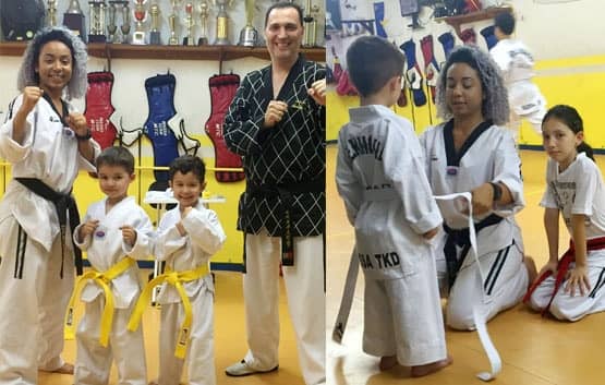 Escola - Aula de Taekwondo